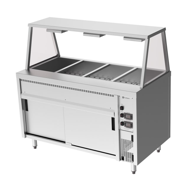 Culinaire Island Bain Marie with A Frame Gantry CH.BMH.I.GA.4