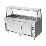 Culinaire Island Bain Marie with A Frame Gantry CH.BMH.I.GA.5