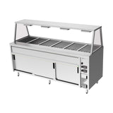 Culinaire Island Bain Marie with A Frame Gantry CH.BMH.I.GA.6