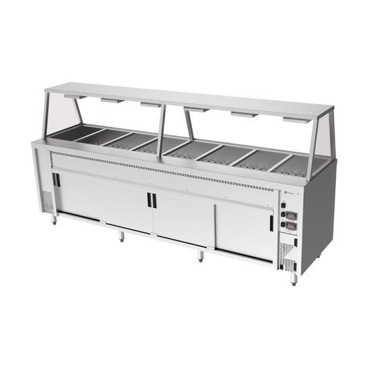 Culinaire Island Bain Marie with A Frame Gantry CH.BMH.I.GA.8