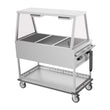Culinaire Mobile Bain Marie with A Frame Gantry CH.BMM.GA.3