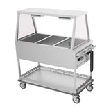 Culinaire Mobile Bain Marie with A Frame Gantry CH.BMM.GA.3