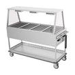 Culinaire Mobile Bain Marie with A Frame Gantry CH.BMM.GA.4