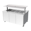 Culinaire Heated Mobile Island Buffet- 4 Module CH.IBSS.BMC.U.GSF.4