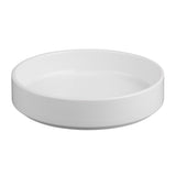 Olympia Whiteware Flat Walled Bowl - 215mm 8 1/2" (Box 4)