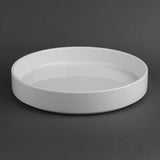 Olympia Whiteware Flat Walled Bowl - 270mm 10 2/3" (Box 4)