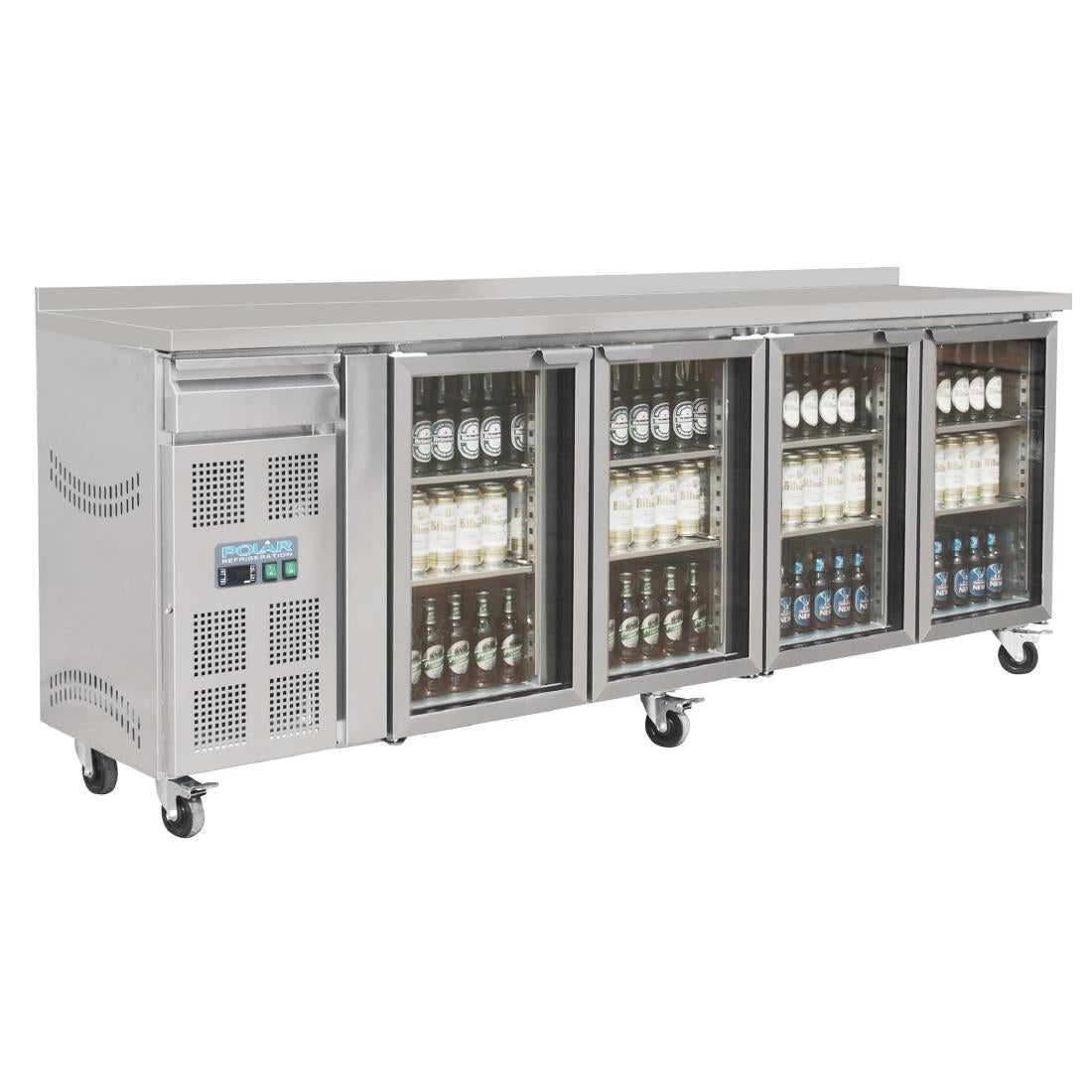 Polar U-Series Premium Bar Fridge 4 Door St/St - 720Ltr