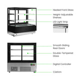 Bonvue Elite Cold Displays with 2 shelves - CL1200-2S