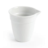 Olympia Bistro Milk Jug White - 100ml 3.5oz (Box 12)