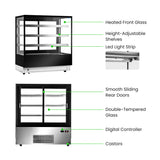 Bonvue Elite Cold Displays with 3 shelves - CL1200-3S