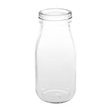 Olympia Glass Milk Bottle - 200ml (Box 12)