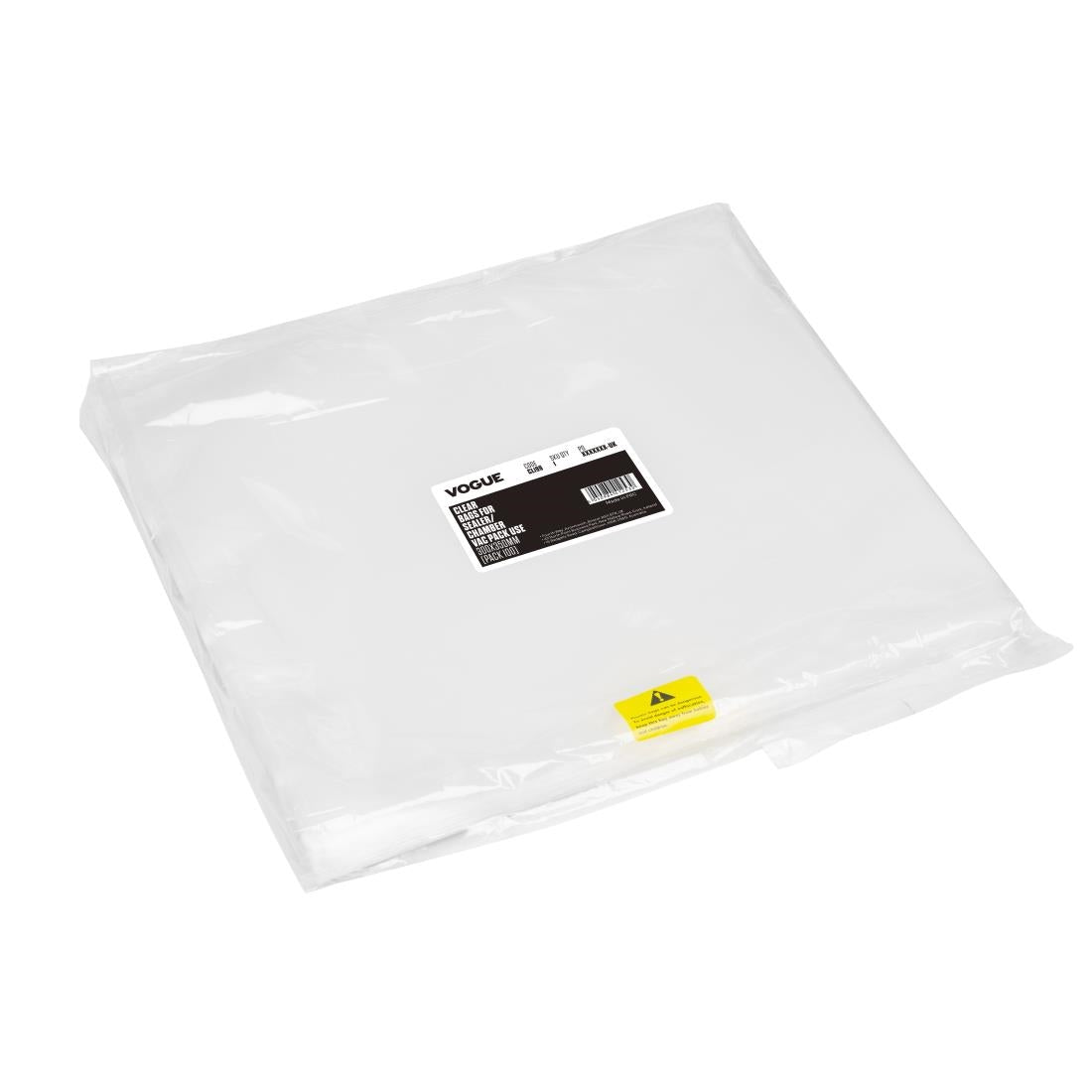 Vogue Clear Bags for Sealer/Chamber Vac Pack use - 300x350mm (Pack 100)