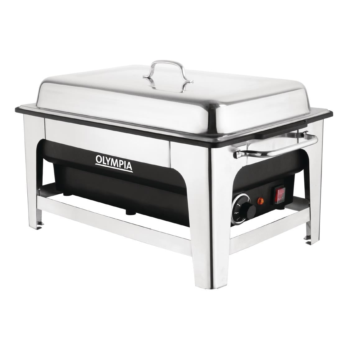 Olympia Electric Chafing Dish - 100mm deep pan with stand