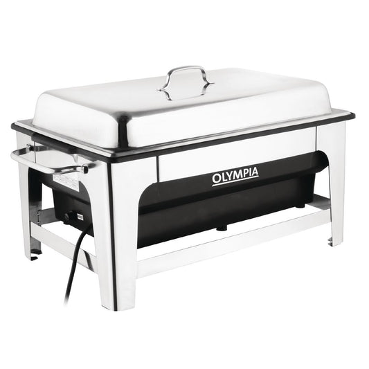 Olympia Electric Chafing Dish - 100mm deep pan with stand