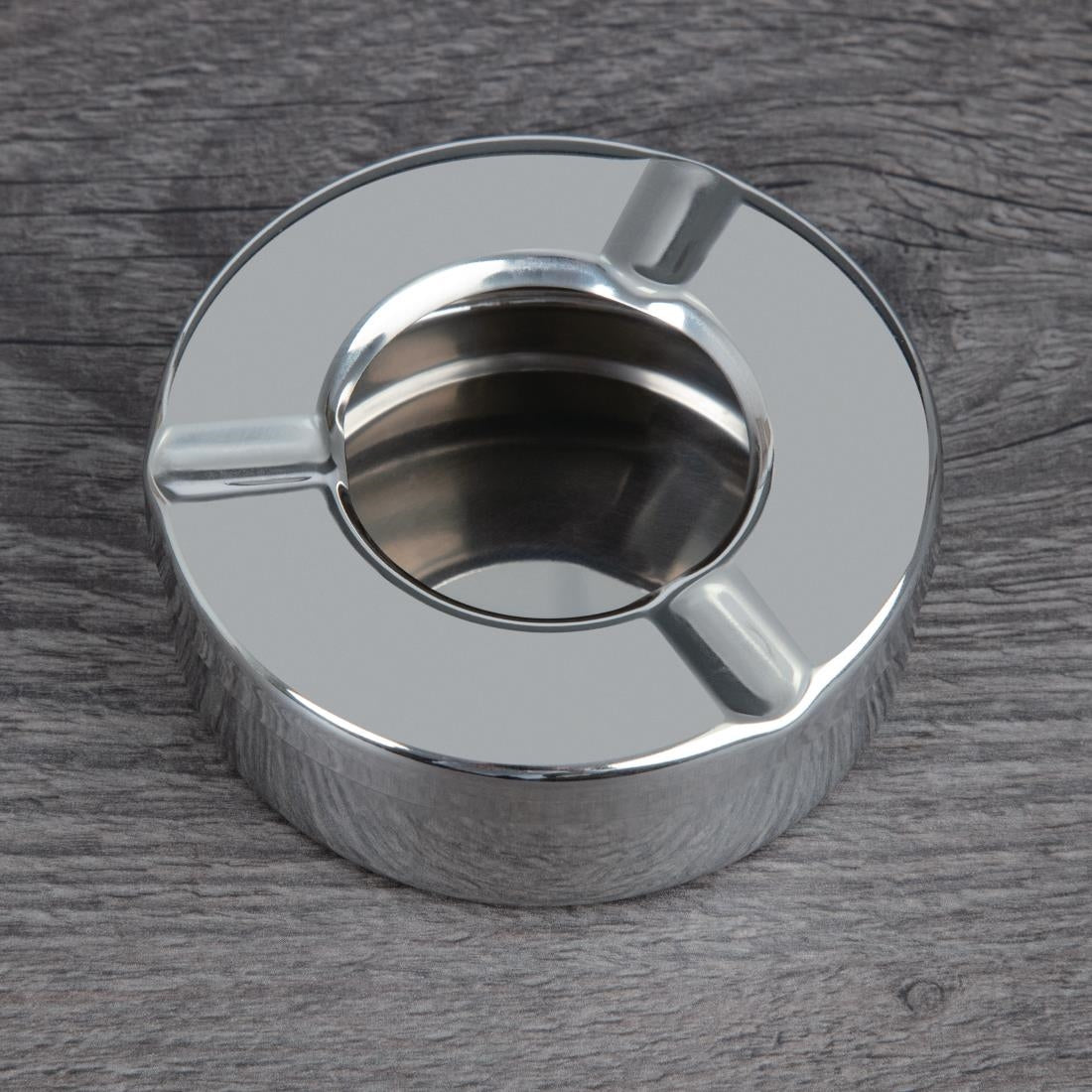 Stainless Steel Windproof Ashtray (Box 6)