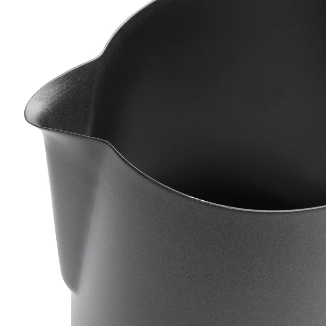 Olympia Black Non-Stick Milk Jug - 12oz