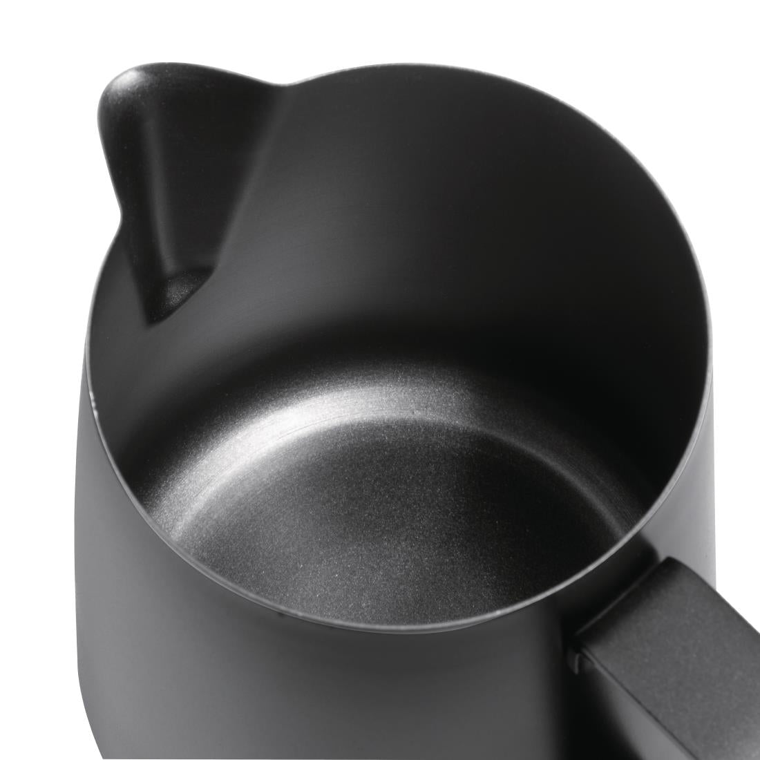 Olympia Black Non-Stick Milk Jug - 12oz