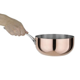 Vogue Induction Tri-Wall Copper Saute Pan - 200mm 7 3/4"