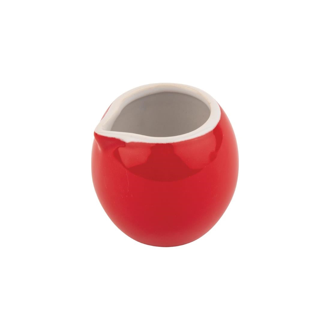 Olympia Cafe Milk Jug Red - 70ml 2.5oz (Box 6)