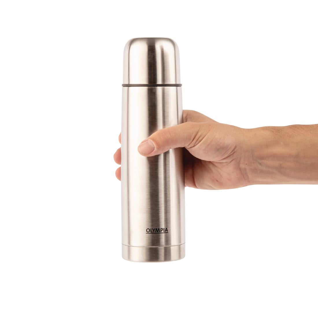 Olympia Vacuum Flask Stainless Steel - 0.5Ltr