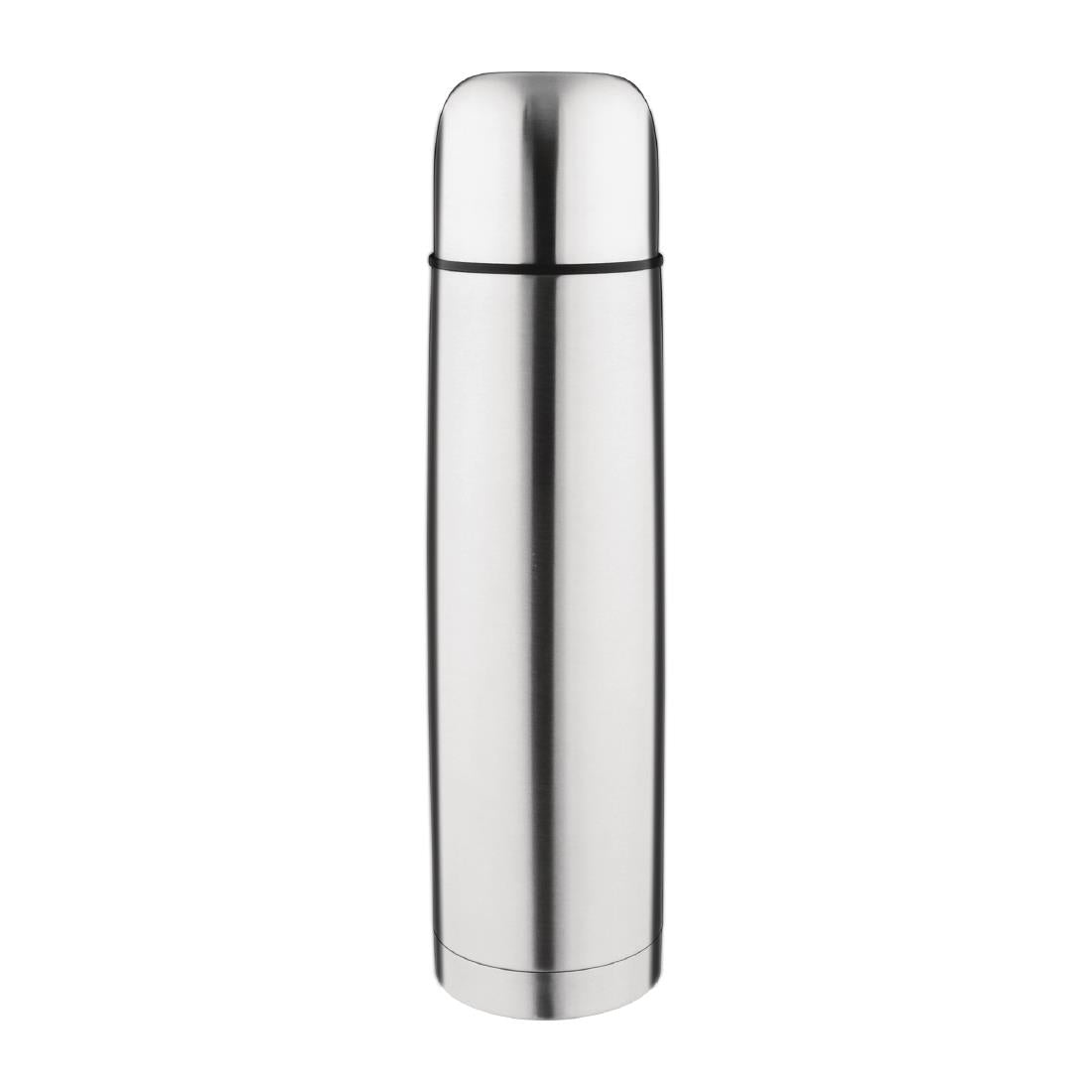 Olympia Vacuum Flask Stainless Steel 1 Litre