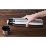 Olympia Vacuum Flask Stainless Steel 1 Litre