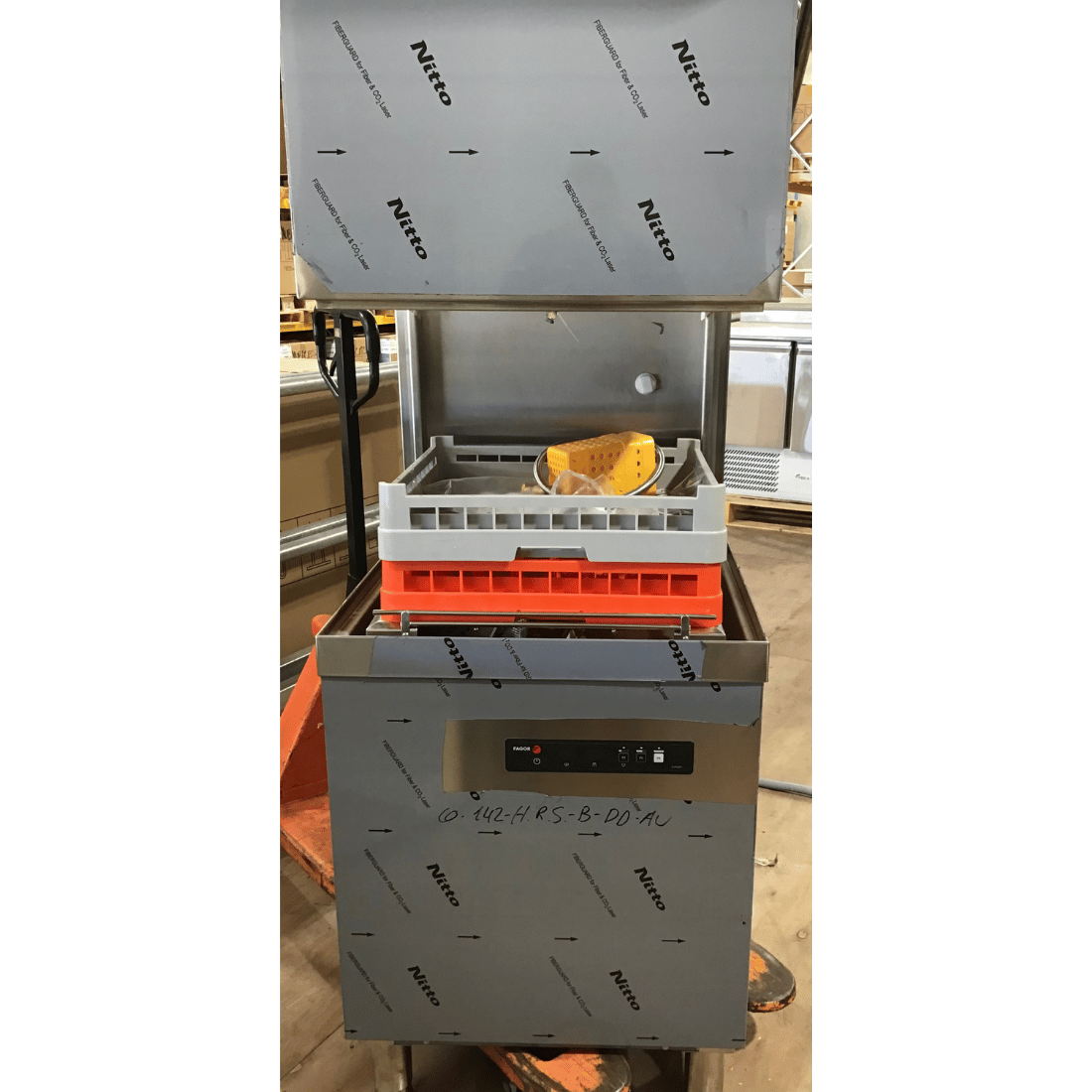 2NDs: Fagor EVO-CONCEPT Pass-through Dishwasher - CO-142HRSBDD-QLD293