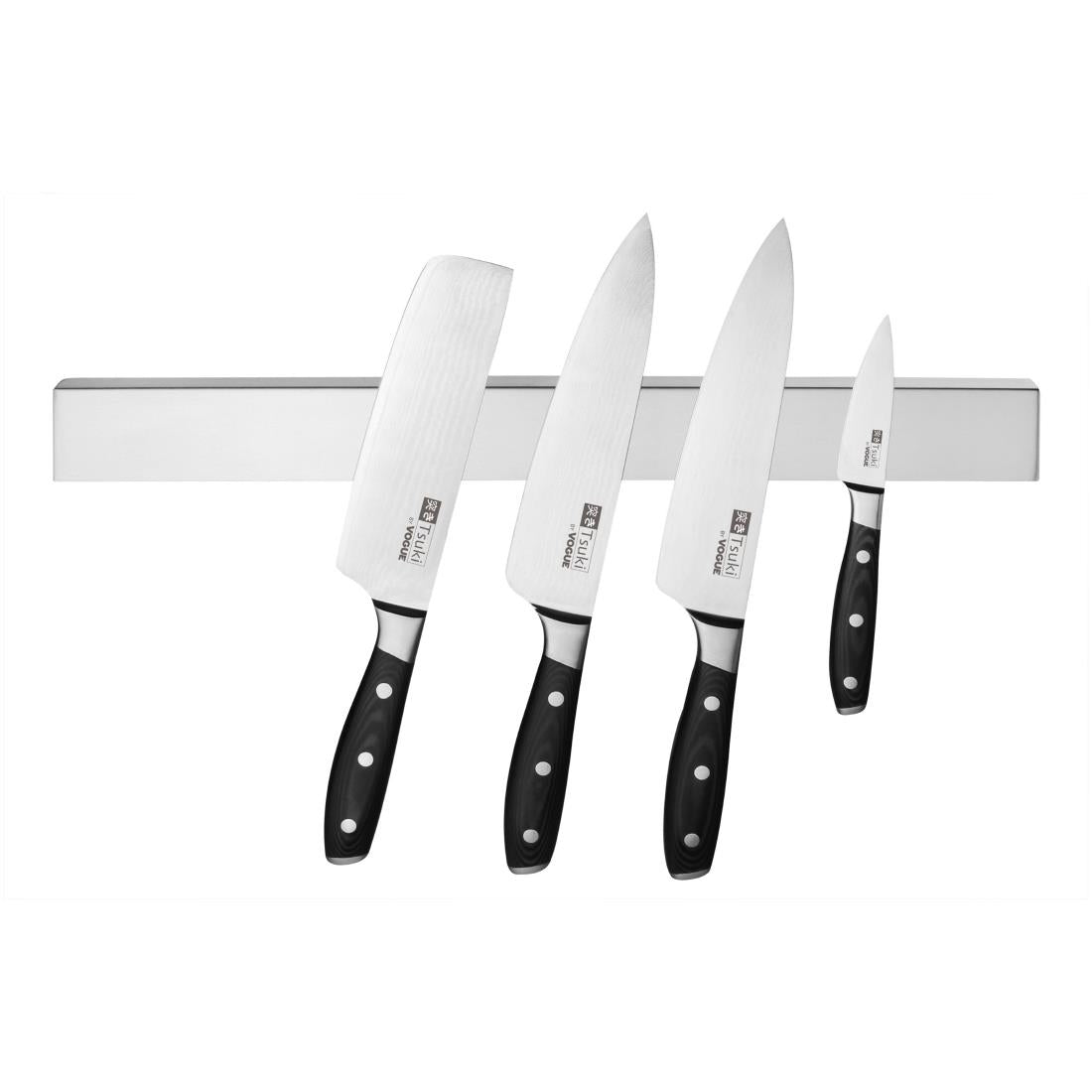 Vogue Magnetic Knife Rack St/St - 450mm 18"