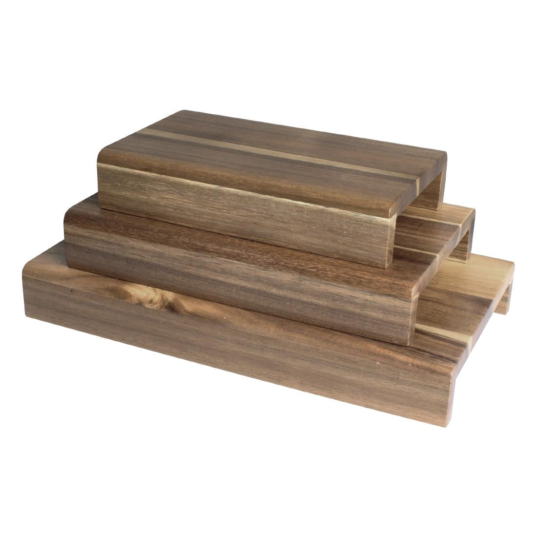 Olympia FSC Acacia Wood Riser Set (Set 3)