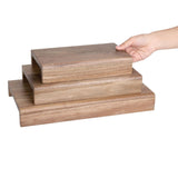 Olympia FSC Acacia Wood Riser Set (Set 3)