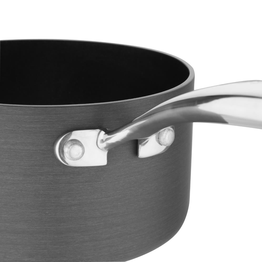 Vogue Non Stick Sauce Pan Anodised Aluminium - 200mm 7 3/4"