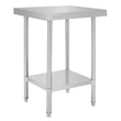 Vogue Premium 304  Stainless Steel Table - 600x600x900mm