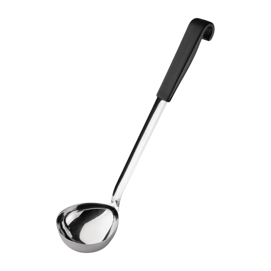 Vogue Ladle Black Handled - 340mm 13 1/2" 435ml 14fl oz