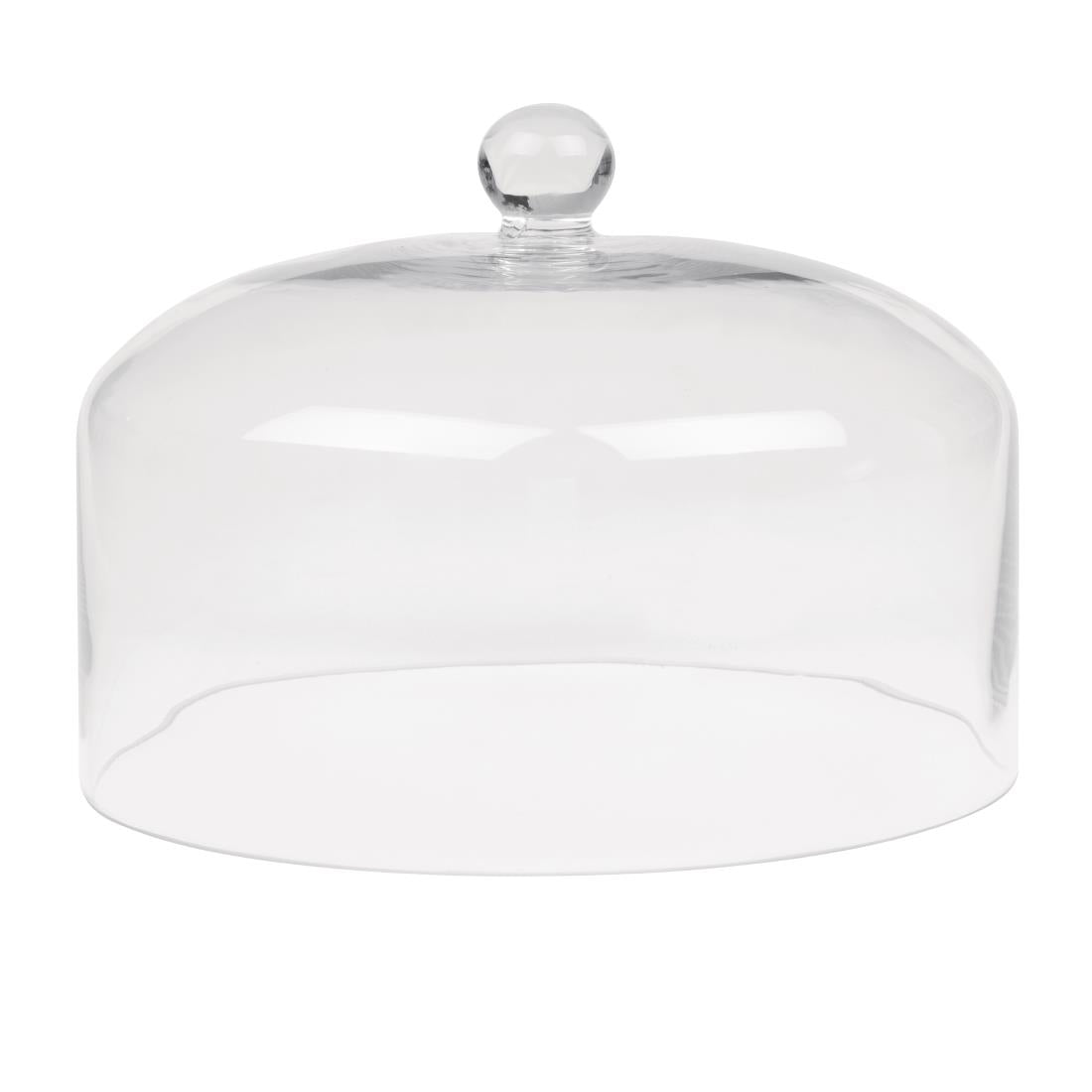 Olympia Glass Cake Stand Dome for Base CS013 - 285x200mm 11 1/5x 7 9/10"