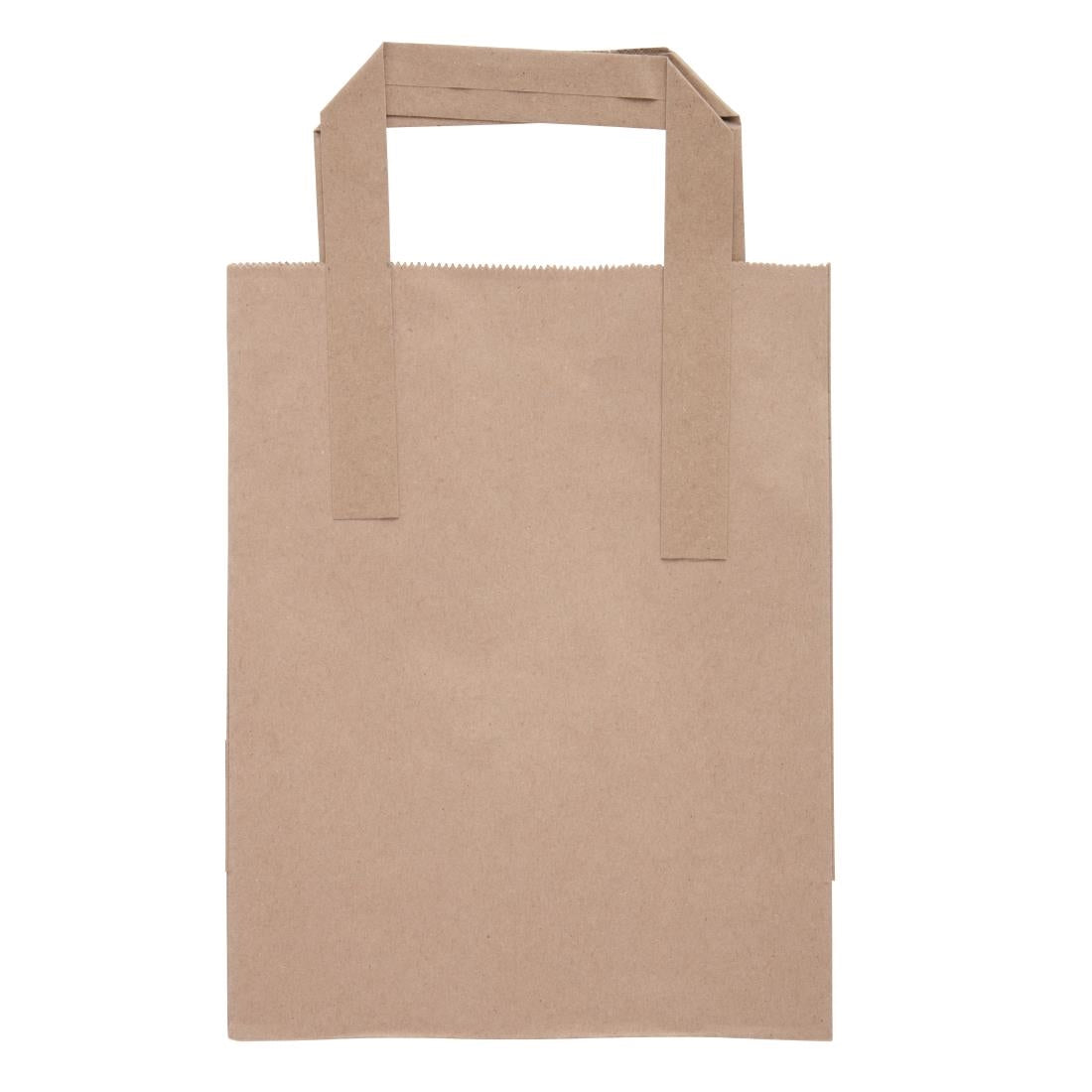 EDLP Fiesta Recyclable Brown Paper Bag with Handles Small (Pack 250)