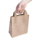 EDLP Fiesta Recyclable Brown Paper Bag with Handles Small (Pack 250)