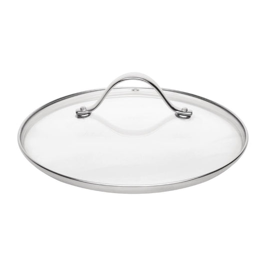 Vogue Saucepan Lid Glass - 180mm 7"