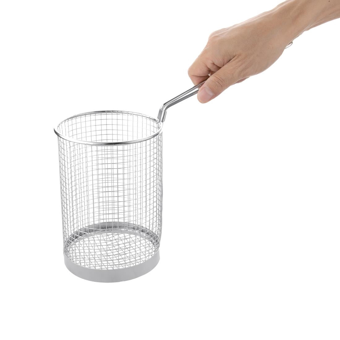 Vogue Spaghetti Basket St/St - 120mm 4 3/4"