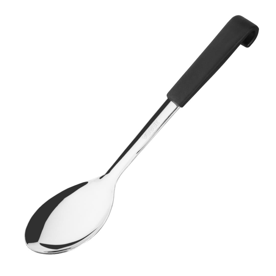 Vogue Serving Spoon Black Handled - 340mm 13"