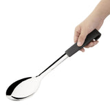 Vogue Serving Spoon Black Handled - 340mm 13"