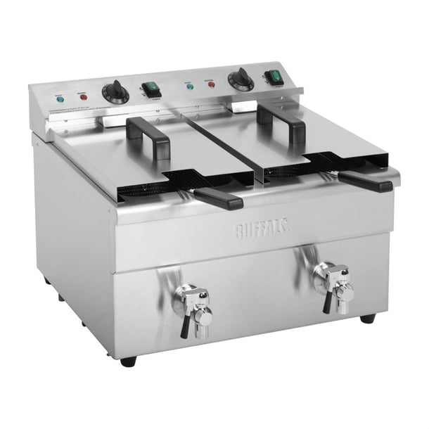 Apuro Double Induction Fryer - 2x3kW