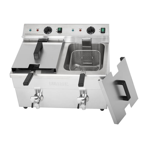 Apuro Double Induction Fryer - 2x3kW