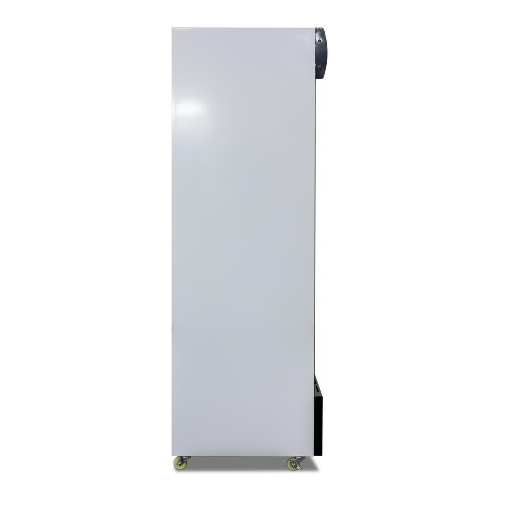 1000L Double Sliding Door Upright Display Fridge - Glass Door