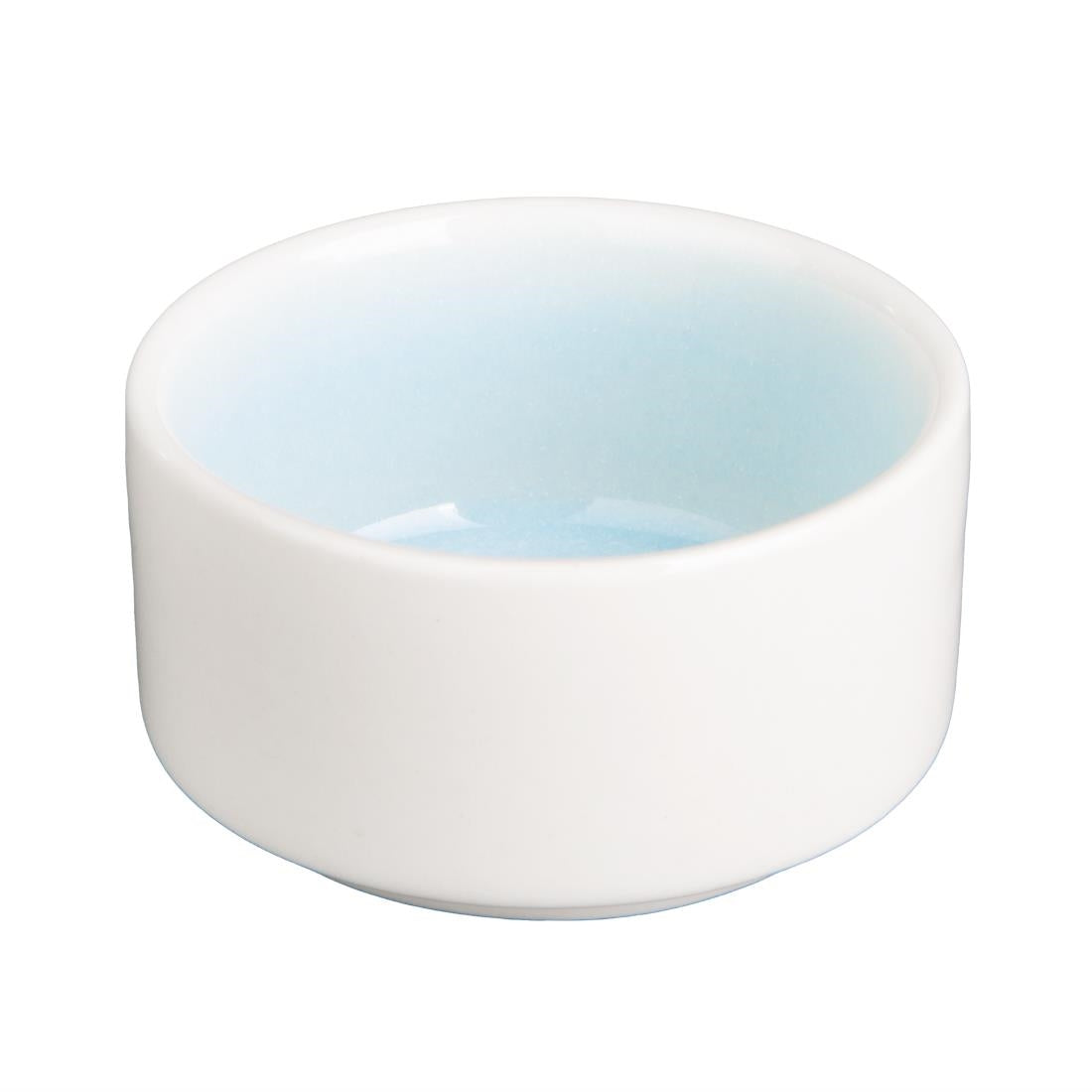 Olympia Fondant Dipping Dish Aqua - 70mm 2 3/4" (Box 12)