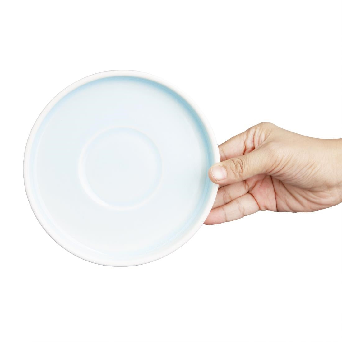 Olympia Fondant Saucer Aqua - 152mm 6" for CU186 (Box 6)