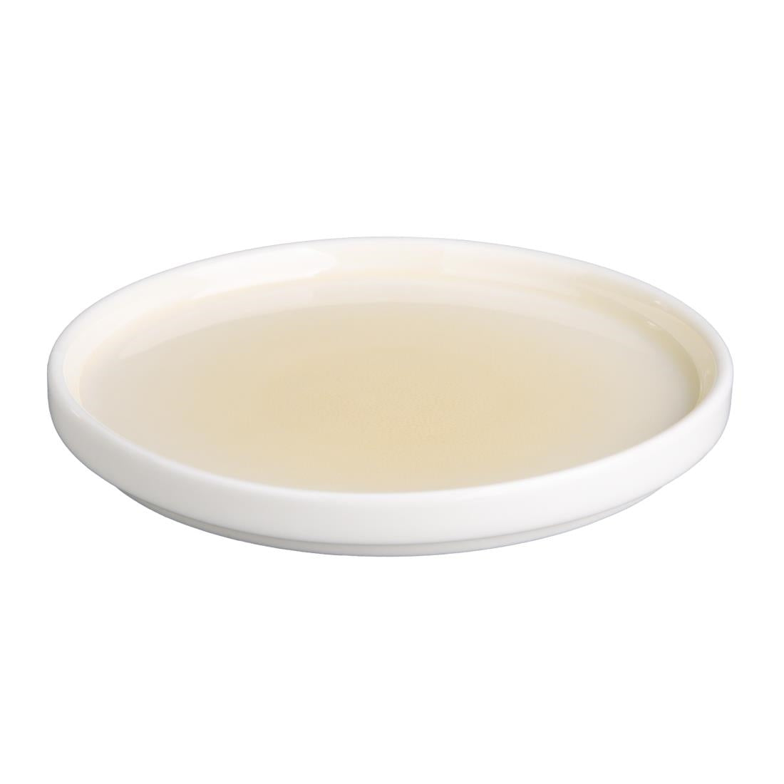 Olympia Fondant Plate Lemon - 152mm 6" (Box 6)