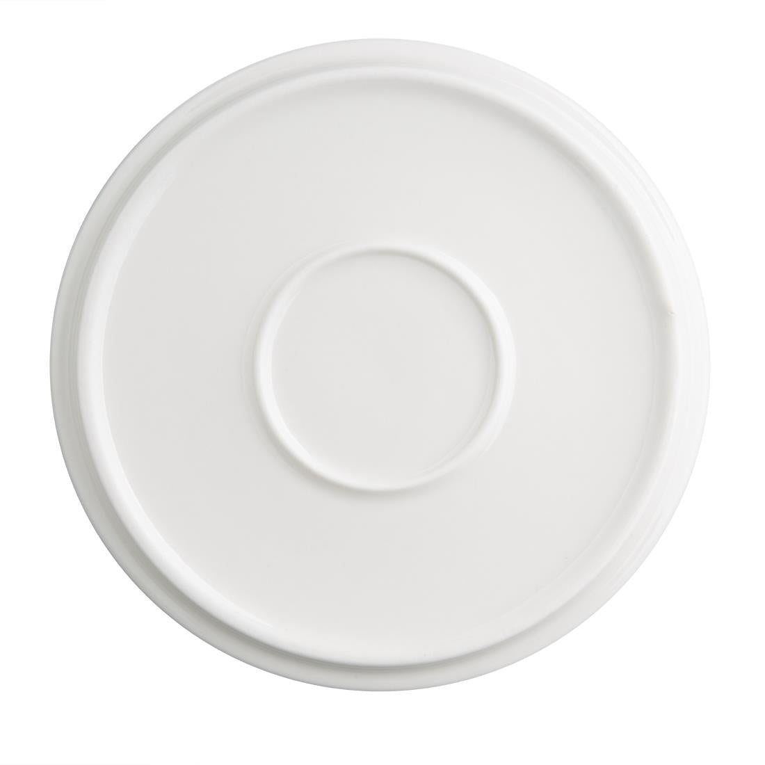 Olympia Fondant Plate Lemon - 152mm 6" (Box 6)