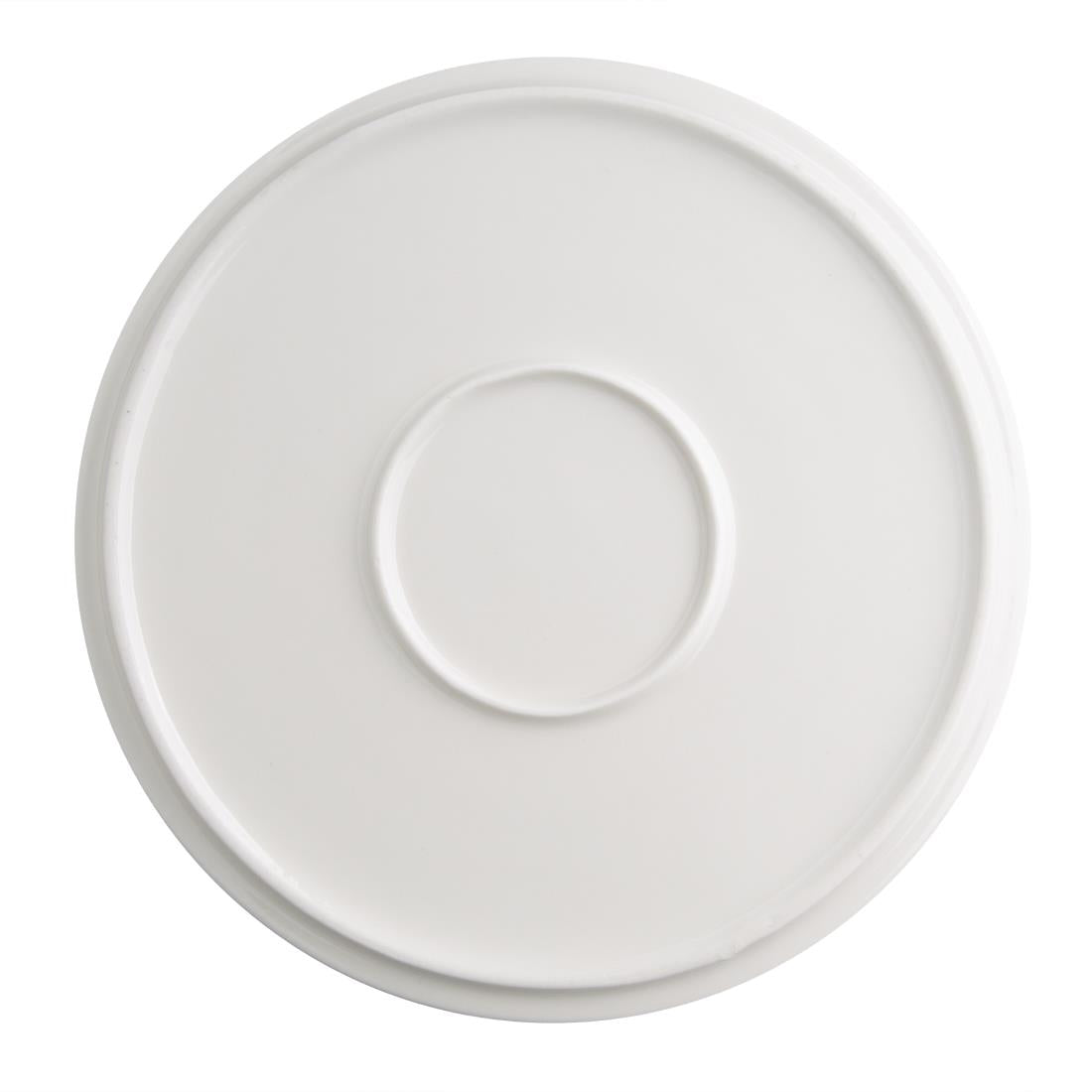 Olympia Fondant Plate Lemon - 215mm 8 1/2" (Box 6)