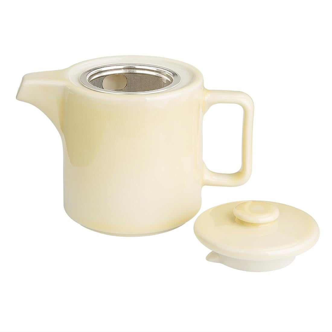 Olympia Fondant Tea Pot Lemon - 450ml 15.2fl oz (Box 2)