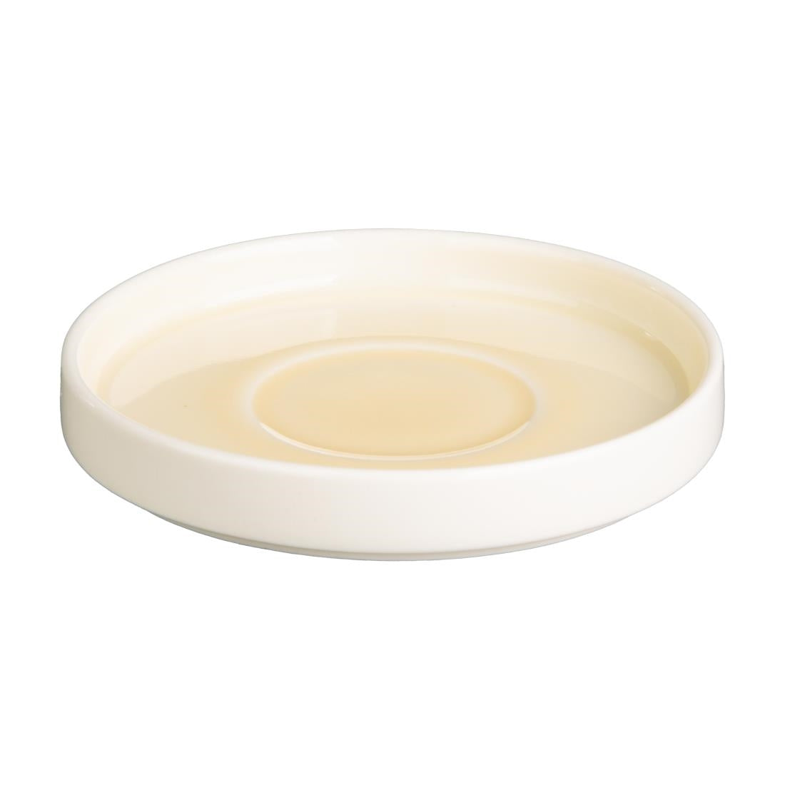 Olympia Fondant Saucer Lemon - 135mm 5 1/3" for CU424 (Box 6)